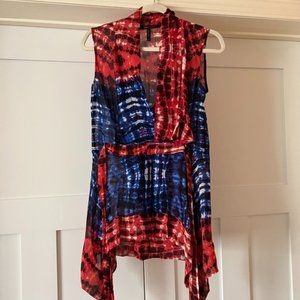 red white and blue dress